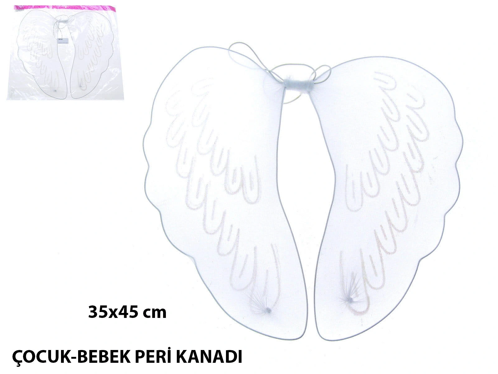 Bebek & Çocuk Peri Kanadı - Kostüm Tamamlayıcı Kanat 35x45 Cm