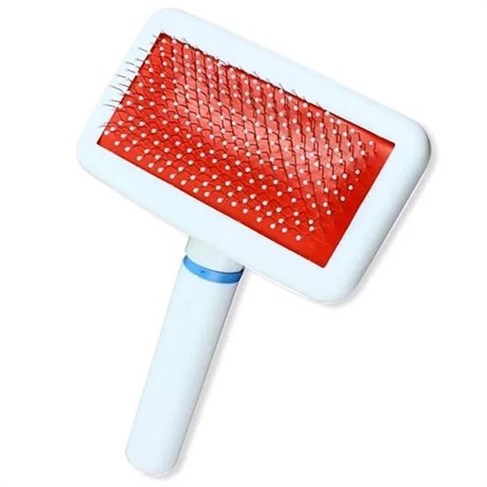 GENEL® Paslanmaz Evcil Hayvan Kedi Köpek Tüy Tarama Toplama Fırçası Kolay Temizlenir Bakım Aleti - UcuzaGeliyor