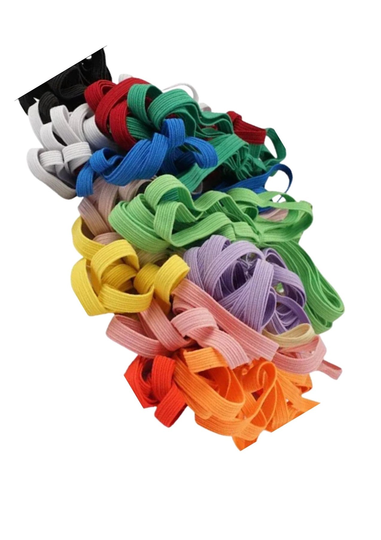 Çamaşır Lastiği Düz 1 cm  1 Metre Fuşya - UcuzaGeliyor