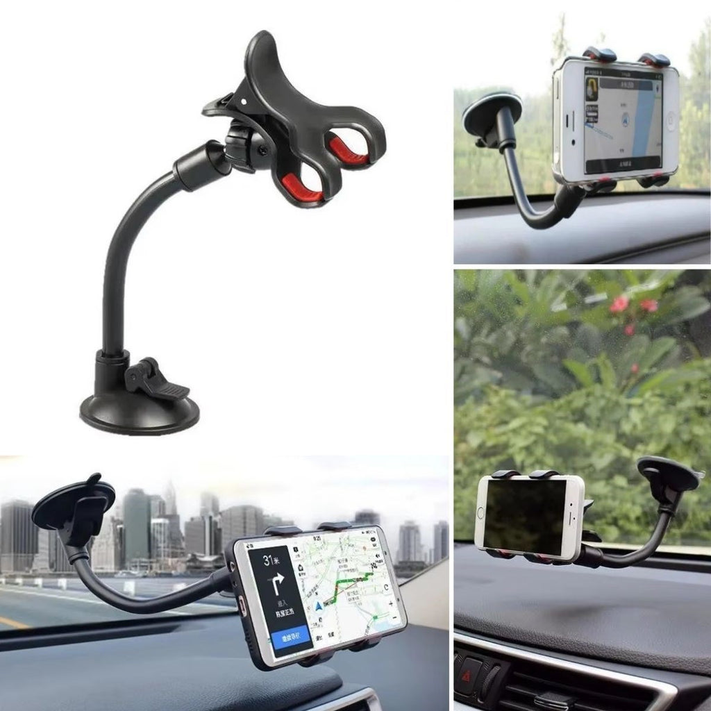 GENEL® Akrobat Cama Sabitlenen Güçlü Vakumlu 360 Derece Dönen Tüm Modellere Uyan Oto Telefon Tutucu - UcuzaGeliyor