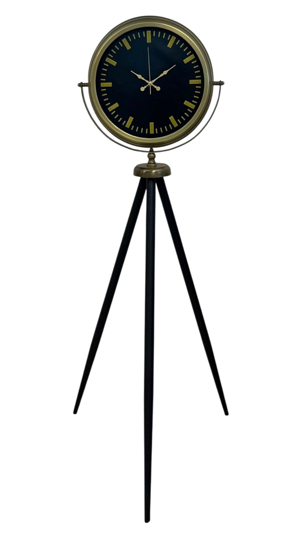 Nostalji Şık Tasarım Tripod Ayaklı Saat