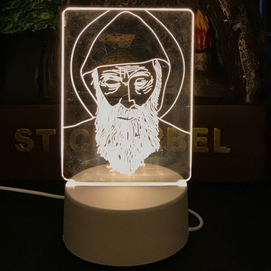 BUFFER® USB Kablolu Işıklı Kendiliğinden Beyaz Kalemli - Silgili Kreatif 3D Görselleştirme LED Lambası - UcuzaGeliyor