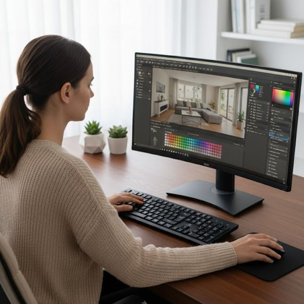 BUFFER® Kablosuz Q Klavye Mouse Seti Rahat Yazım, Sessiz Tuşlar, Ofis ve Ev Kullanımına Uygun Set YK7100 - UcuzaGeliyor