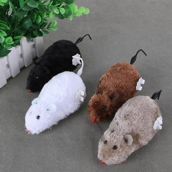 GENEL® Kurmalı Kedi Eğitim Oyuncağı Tüylü Peluş Fare Yakalama İnteraktif Sevimli Eğlenceli Oyuncak - UcuzaGeliyor