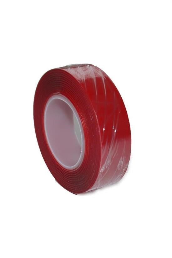 BUFFER® 2 Metre Güçlü Yapışkanlı Çift Taraflı Slikon Pratik Şeffaf Bant