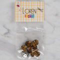 Loren Crafts kahverengi 8 li düğme - 243