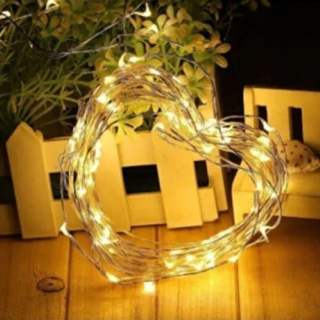 Sarı Peri LED Flaşlı Işık - 3 Metre Dekoratif Oda ve Organizasyon Aydınlatması