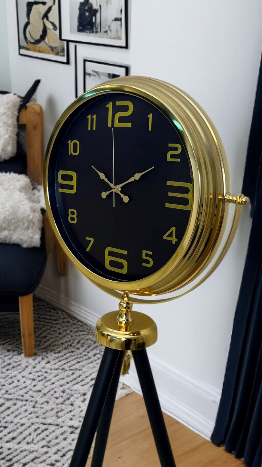 Zentime Royal Gold Tripod Ayaklı Saat