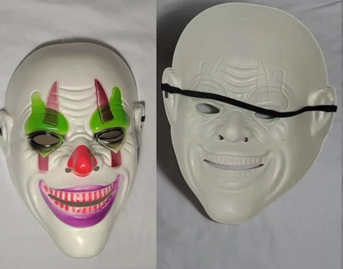 Delirten Gülüş Psikopat Palyaço Temalı Joker Maskesi