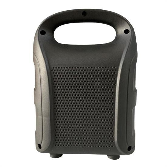 Tutmalı Mini Hoparlör Işıklı Taşınabilir Bluetooth Wireless Radyolu Sd Kart ve USB Girişli Hoparlör - UcuzaGeliyor