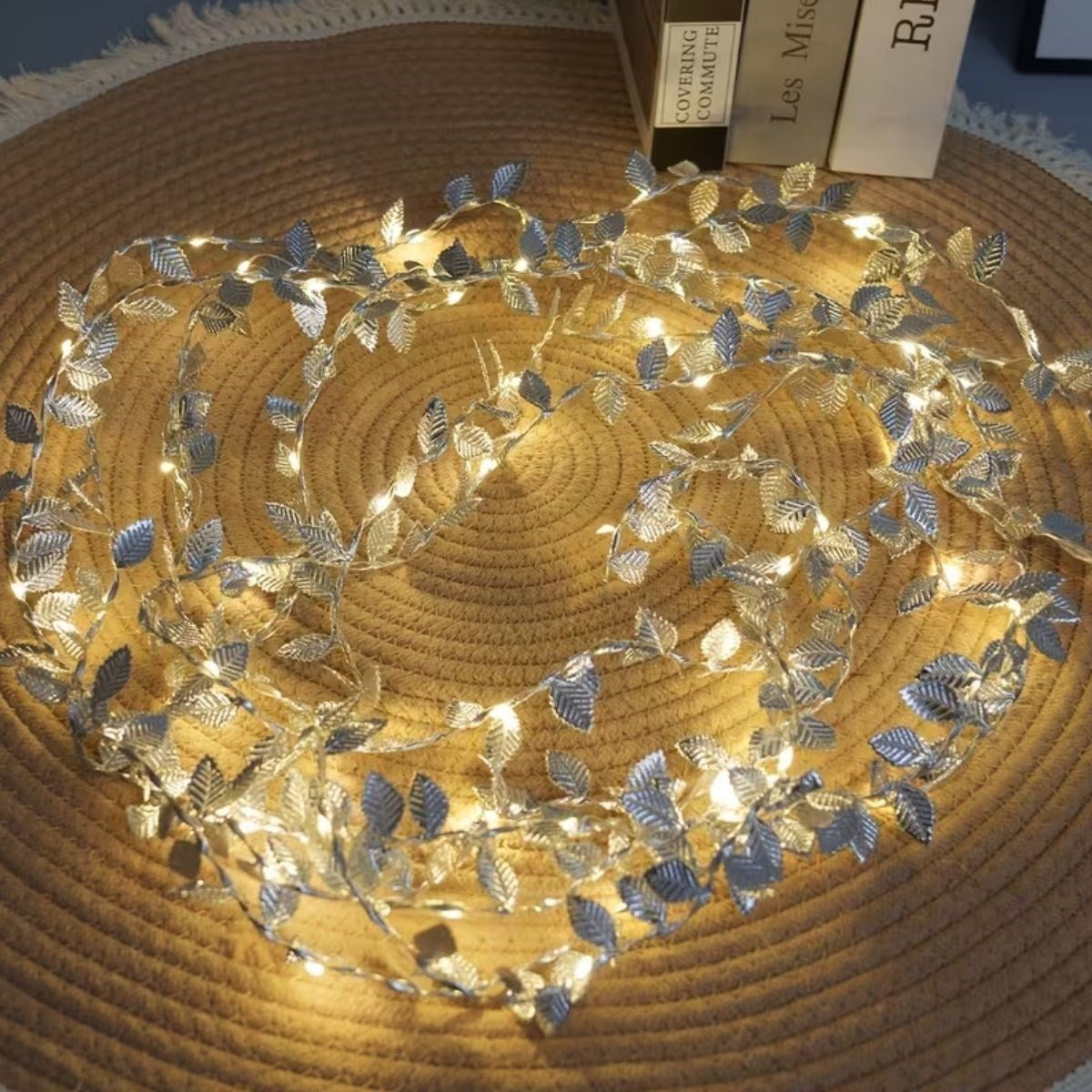 3 Metre Yaldızlı Gümüş LED Işık - Dekoratif Ortam ve Yılbaşı Aydınlatması