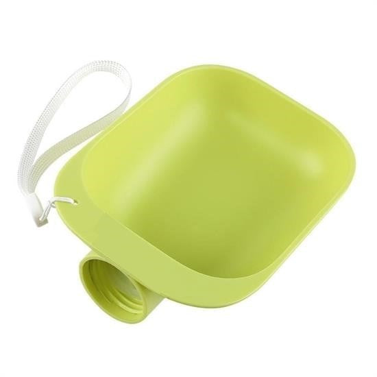 GENEL® Evcil Hayvan Plastik Yıkanabilir Taşınabilir Su Şişesi Bağlantılı Su Kabı - UcuzaGeliyor