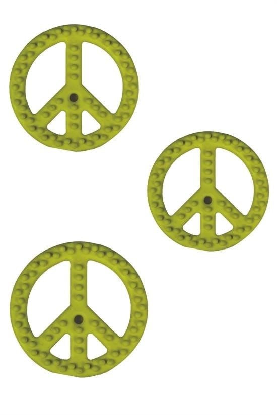 BUFFER® Barış Kemiği Renkli Diş Temizleme Kedi Köpek Aktivite Oyuncağı - UcuzaGeliyor