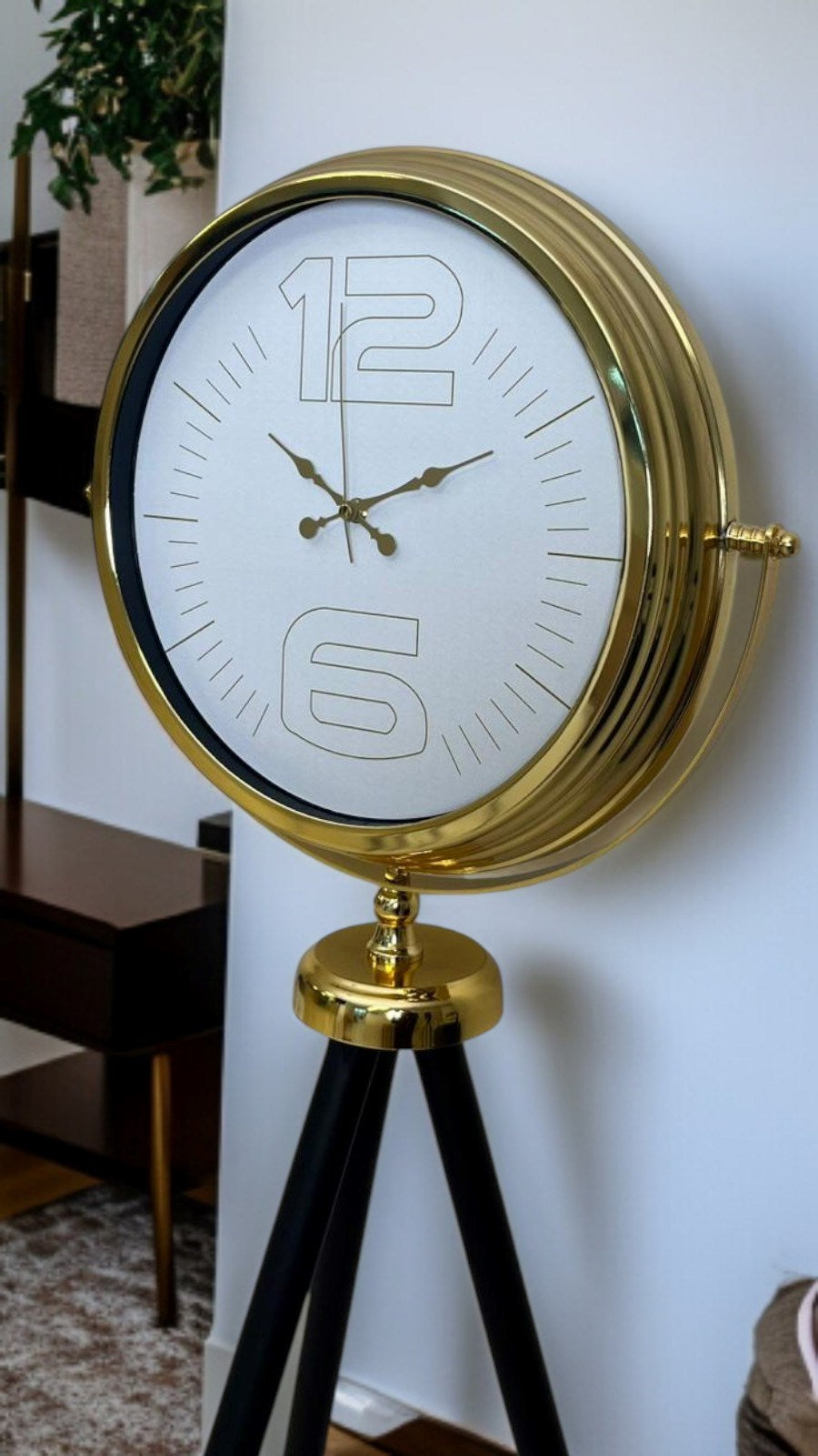 Gold Noble Radiance Tripod Ayaklı Saat