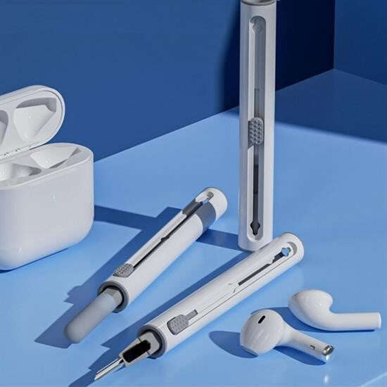 GENEL®  Çok Amaçlı Yumuşak Fırçalı Kablosuz Kulaklıklar İçin Kulaklık Temizleme Kiti - UcuzaGeliyor