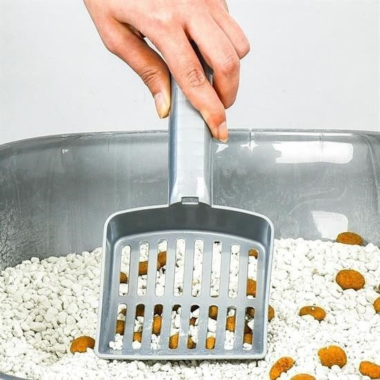 GENEL® Plastik Evcil Hayvan Kedi Kumu Temizleme Eleme Küreği - UcuzaGeliyor