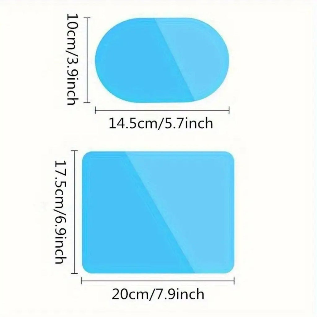 ucuzageliyor® 4 Parça Yan Aynalar ve Yan Camlar İçin Araç Ayna Yağmur Kaydırıcı ve Cam Buğu Önleyici Film Seti