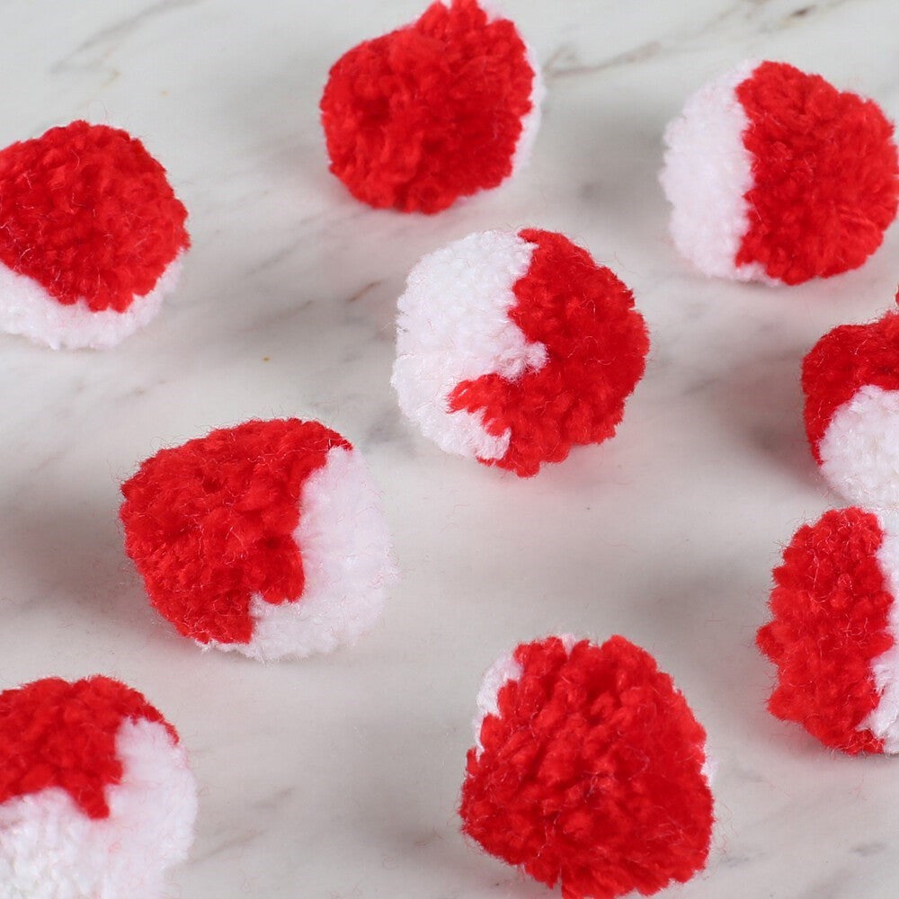 Kartopu İkiz Pompon - DU0001 - UcuzaGeliyor