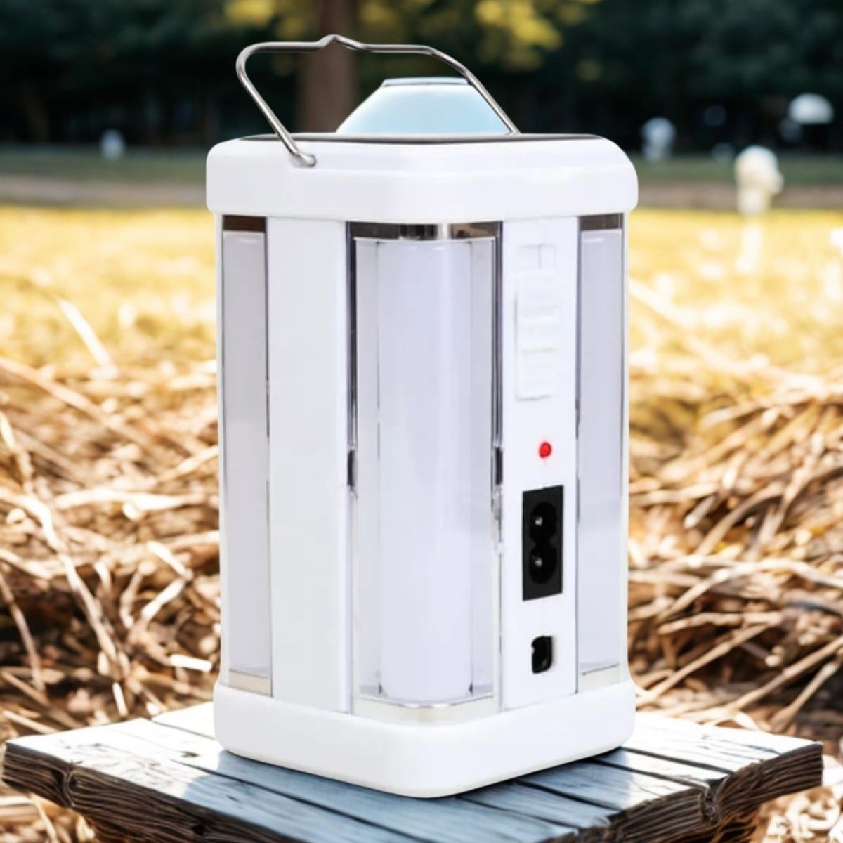 ucuzageliyor®  Güneş Enerjili Şarjlı Işık 1200mAh Yeniden Şarj Edilebilir Batarya YG-7977S