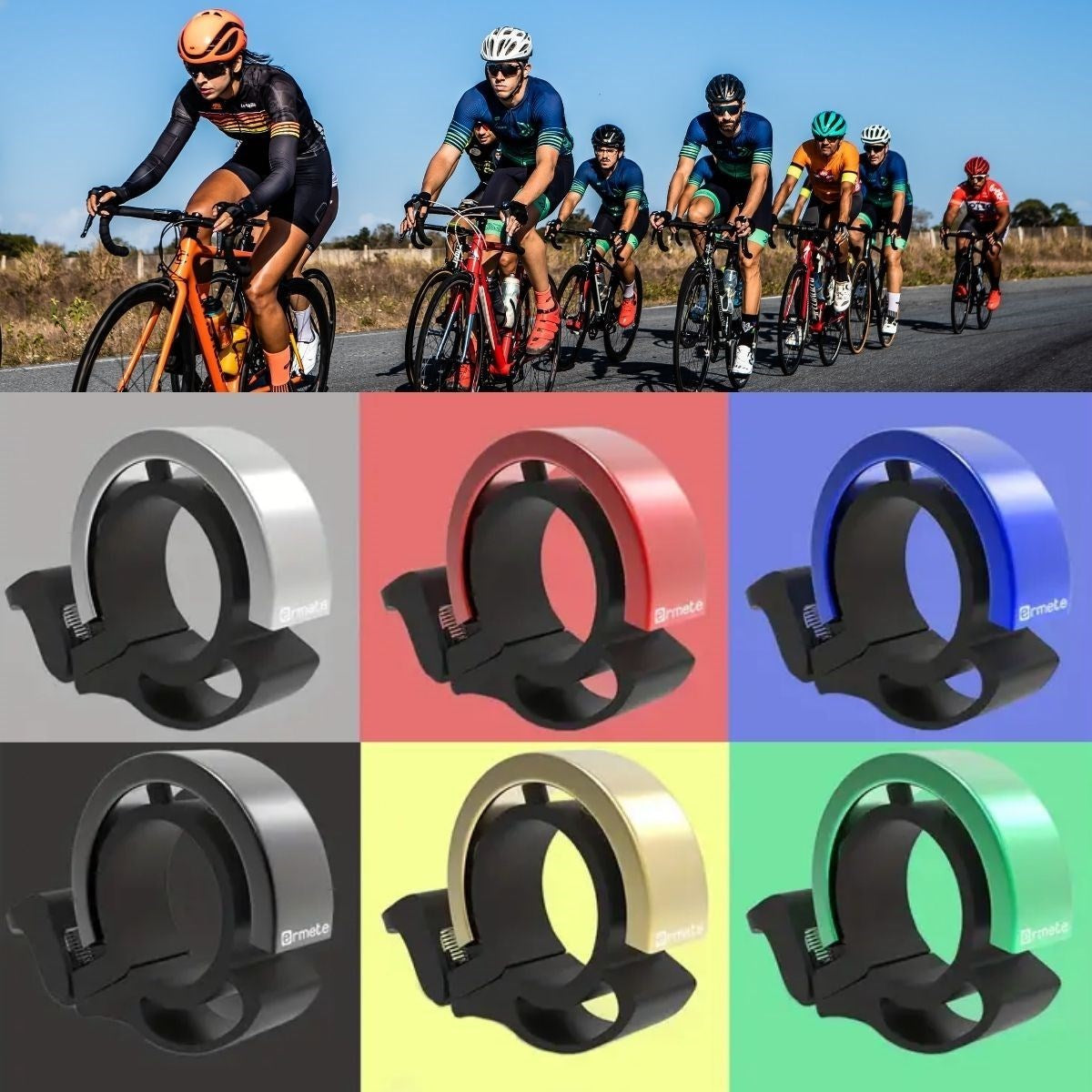 BUFFER® Ultra-Yüksek Sesli Alüminyum Alaşımlı Bisiklet Zili