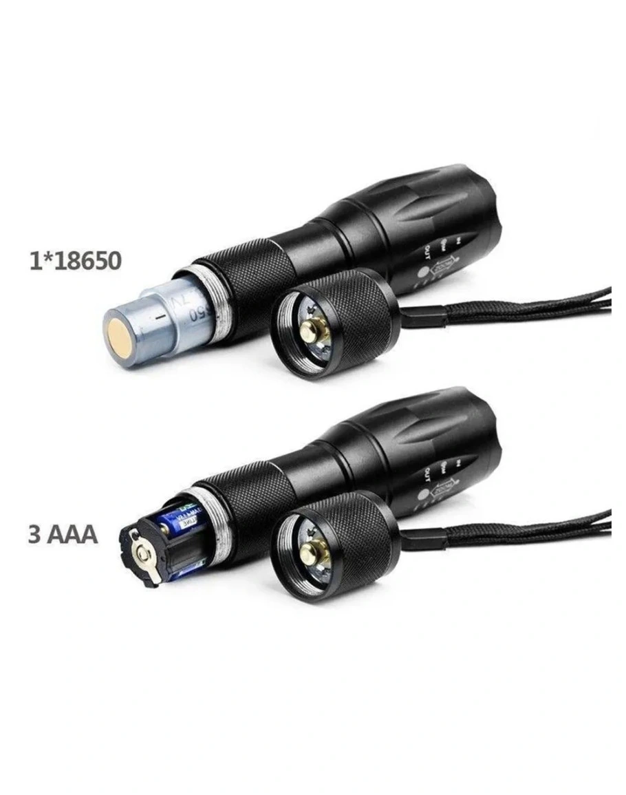 El Feneri Beyaz Sarı Ve Mor Renk Aydınlatma Q5 Led