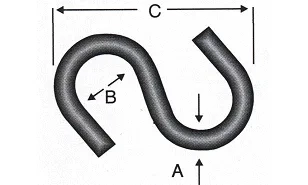 Es - S Kanca Küçük 4,2x40 - 100 Adet
