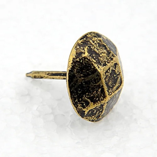 - Eskitme Antik Beşgen Kabara / Raptiye 16 Mm 15