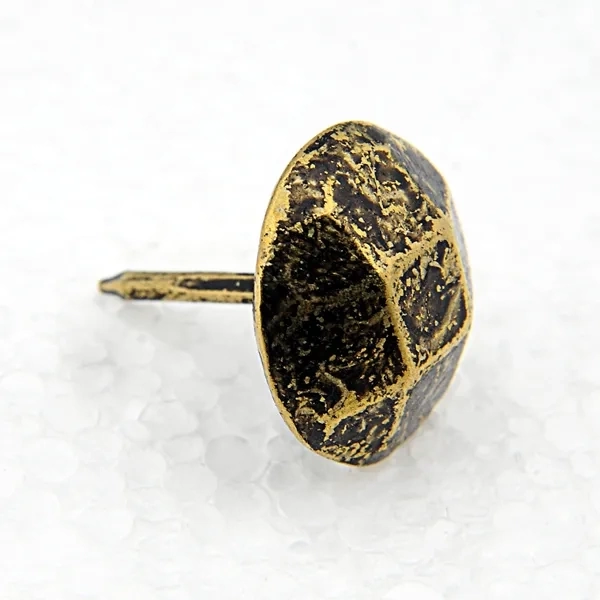 - Eskitme Antik Beşgen Kabara / Raptiye 16 Mm 30