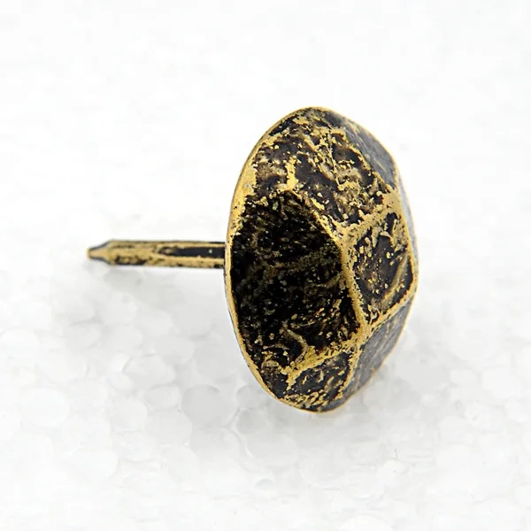 - Eskitme Antik Beşgen Kabara / Raptiye 18 Mm 20