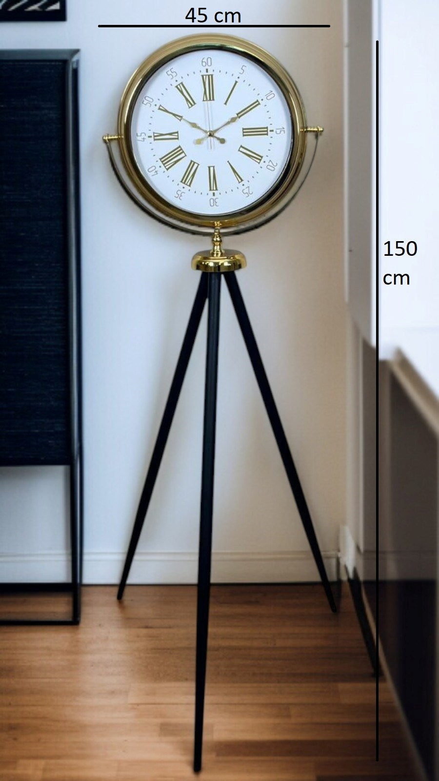 Pure Gold Tripod Ayaklı Saat