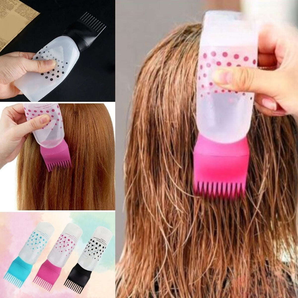 GENEL® Saç Boyama Aparatı Taraklı Saç Bakımı Krem Saç Yağı Uygulama Aparatı - UcuzaGeliyor