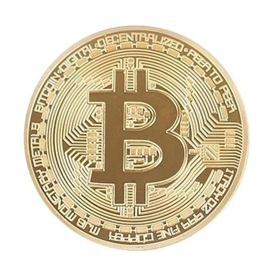 GENEL® Bitcoin Madeni Hatıra Parası Madeni Bitcoin Hediye Sikke Para - UcuzaGeliyor