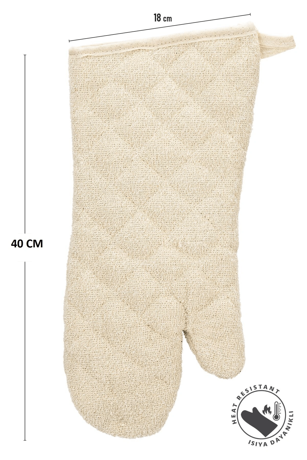 Fırın Eldiveni Isıya Dayanıklı Termo Astarlı Lüx Fırın Eldiveni