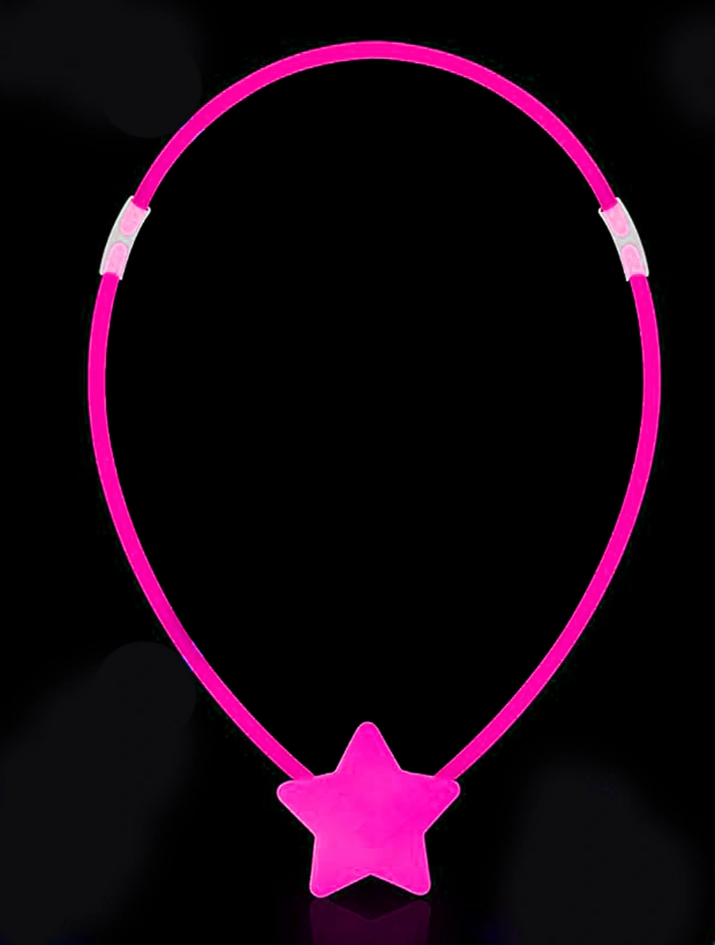 Glow  Yıldız Kolye - Glow Kolye - Glow Partisi Yıldız Kolye 6 Adet