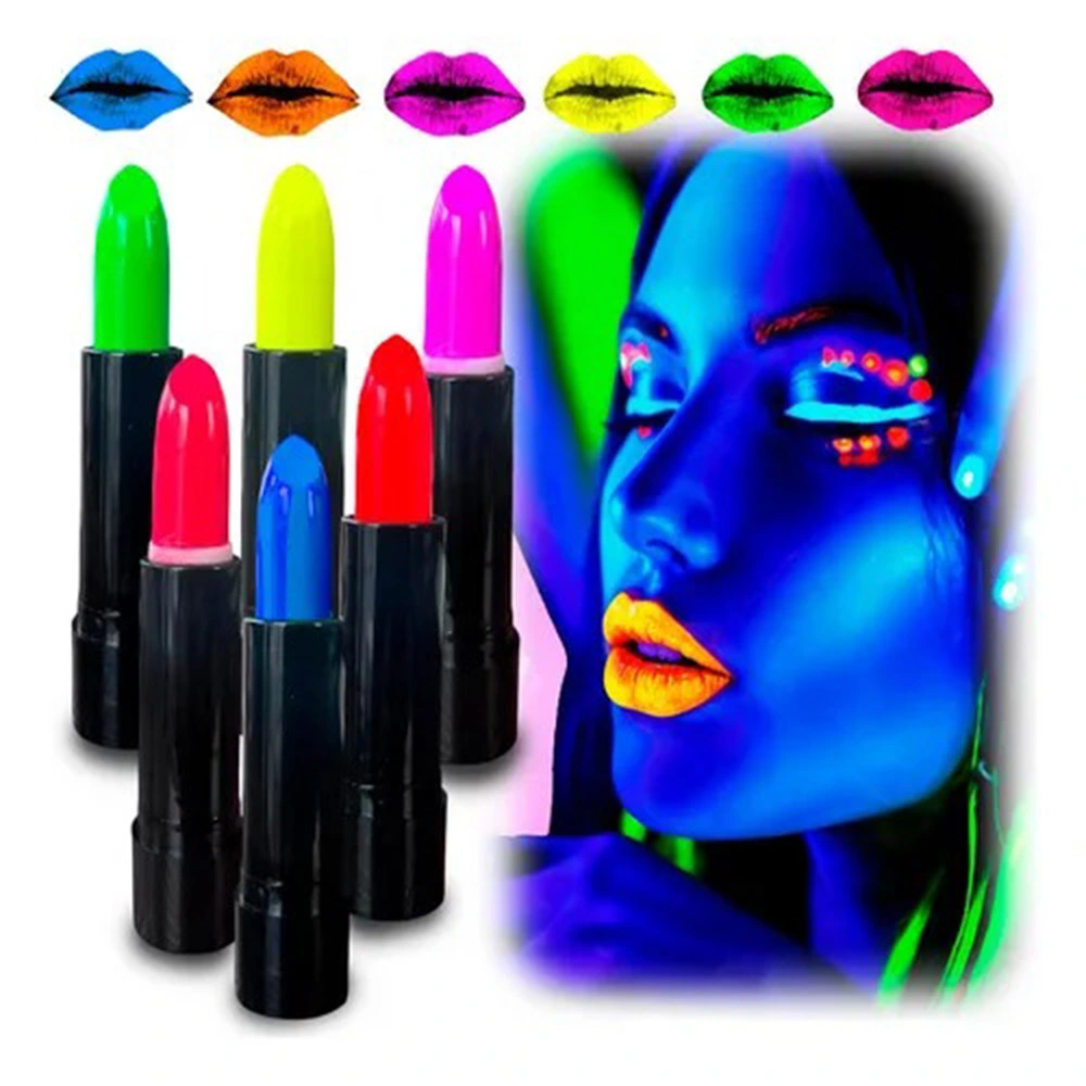 Glowpaint 6 lı Neon Boya - Uv Işıkta Parlayan Makyaj Seti