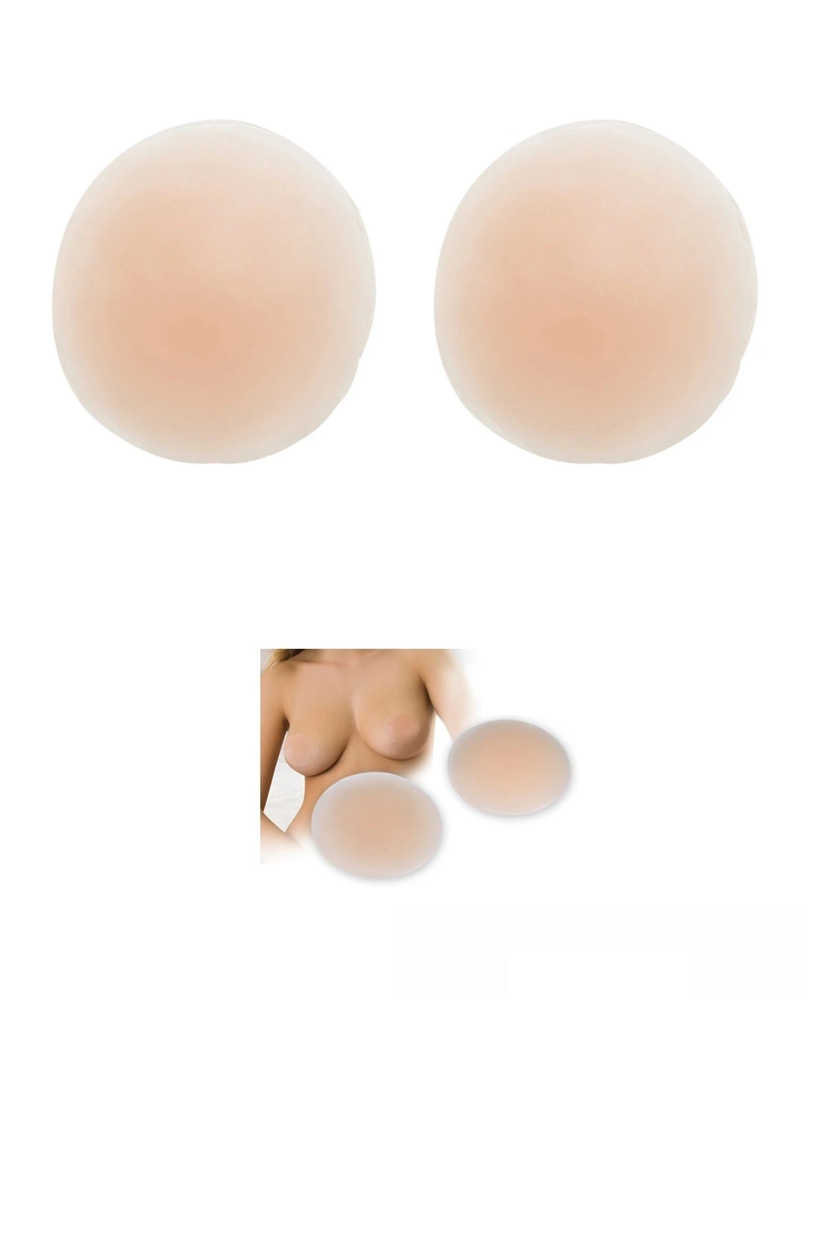 Göğüs Ucu Gizleyici  Uzun Ömürlü Silikon 4 Adet