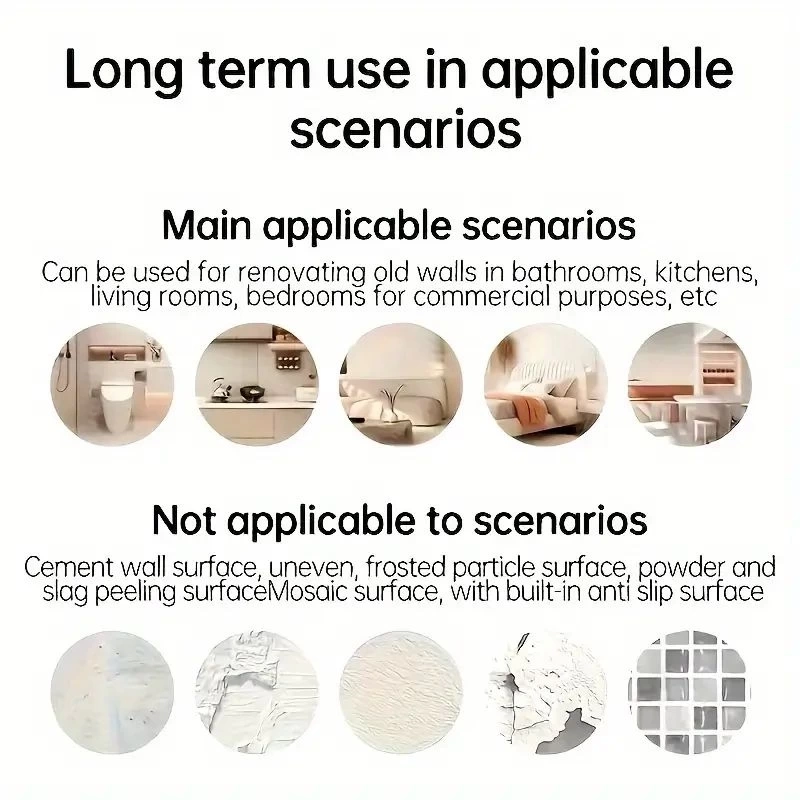 Gri Mermer Desen Duvar Sticker (30*30)