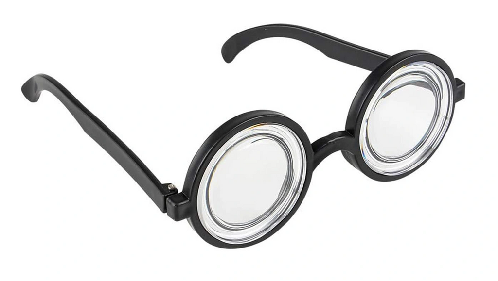 İnek Öğrenci Gözlüğü Şaka Gözlüğü