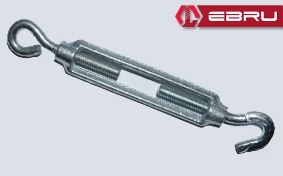 Kanca, Çelik Halat, Yük Gerdirme 8mm - 2 Adet
