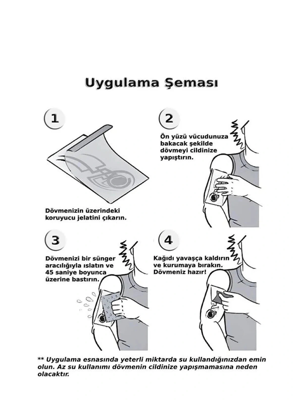 Kartal Geçici Dövme Şablonu - Ff037