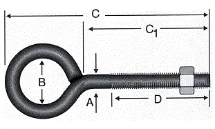 Kaynaklı Civata M8x190 - 50 Adet