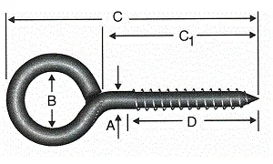 Kaynaklı Vida 8x160 - 50 Adet