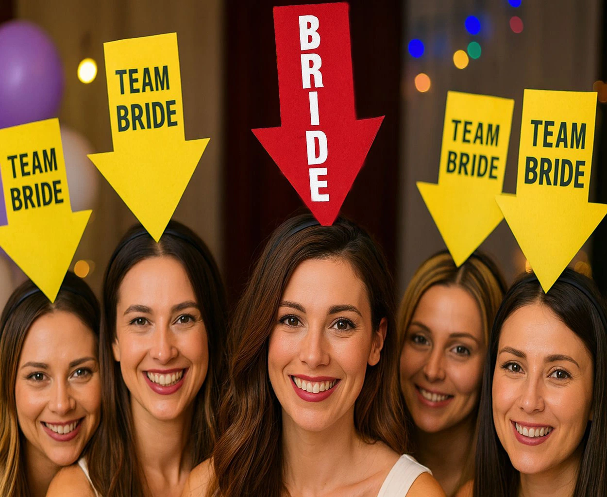 Kişiselleştirilebilir Ok Taç - Üzerine Yazı Yazılabilen Parti Tacı Kırmızı Renk