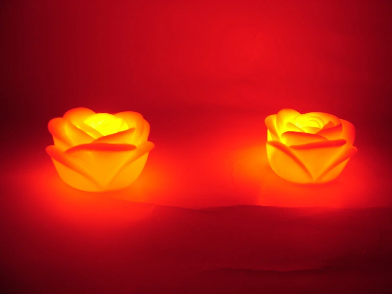 Led Işıklı Gül Romantik Gül