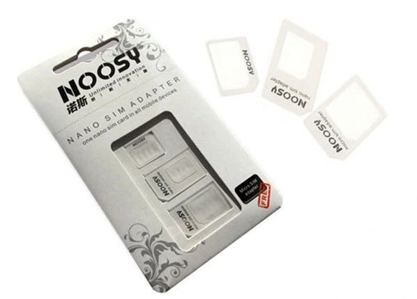 Noosy: Nano Ve Micro Sim Kart Adaptörü