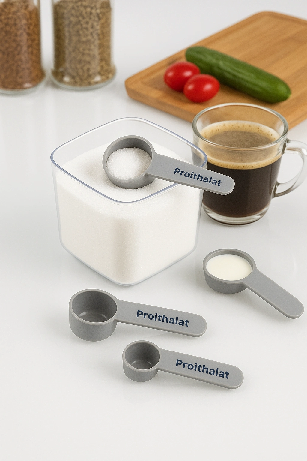 Ölçü Kaşığı Şeker Kahve Un Erzak Ölçü Kaşığı - 3 Lü Ölçü Kaşığı