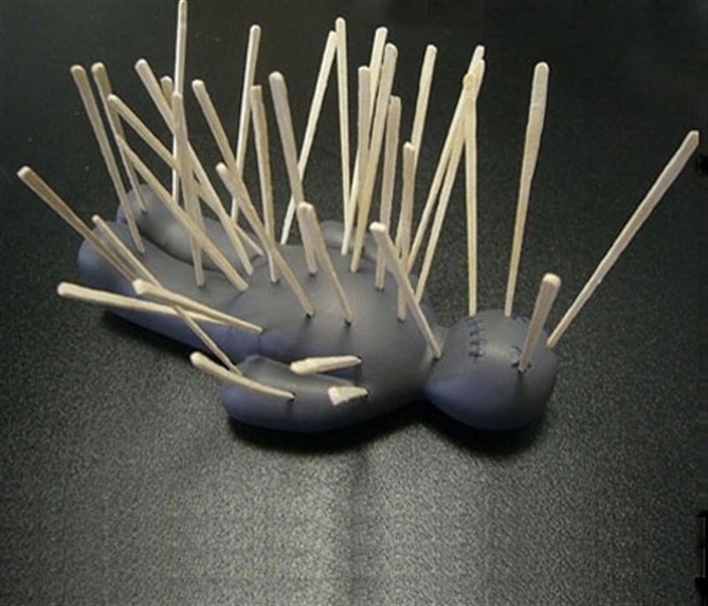 Özel Tasarım Adam Şeklinde Voodoo Kürdanlık