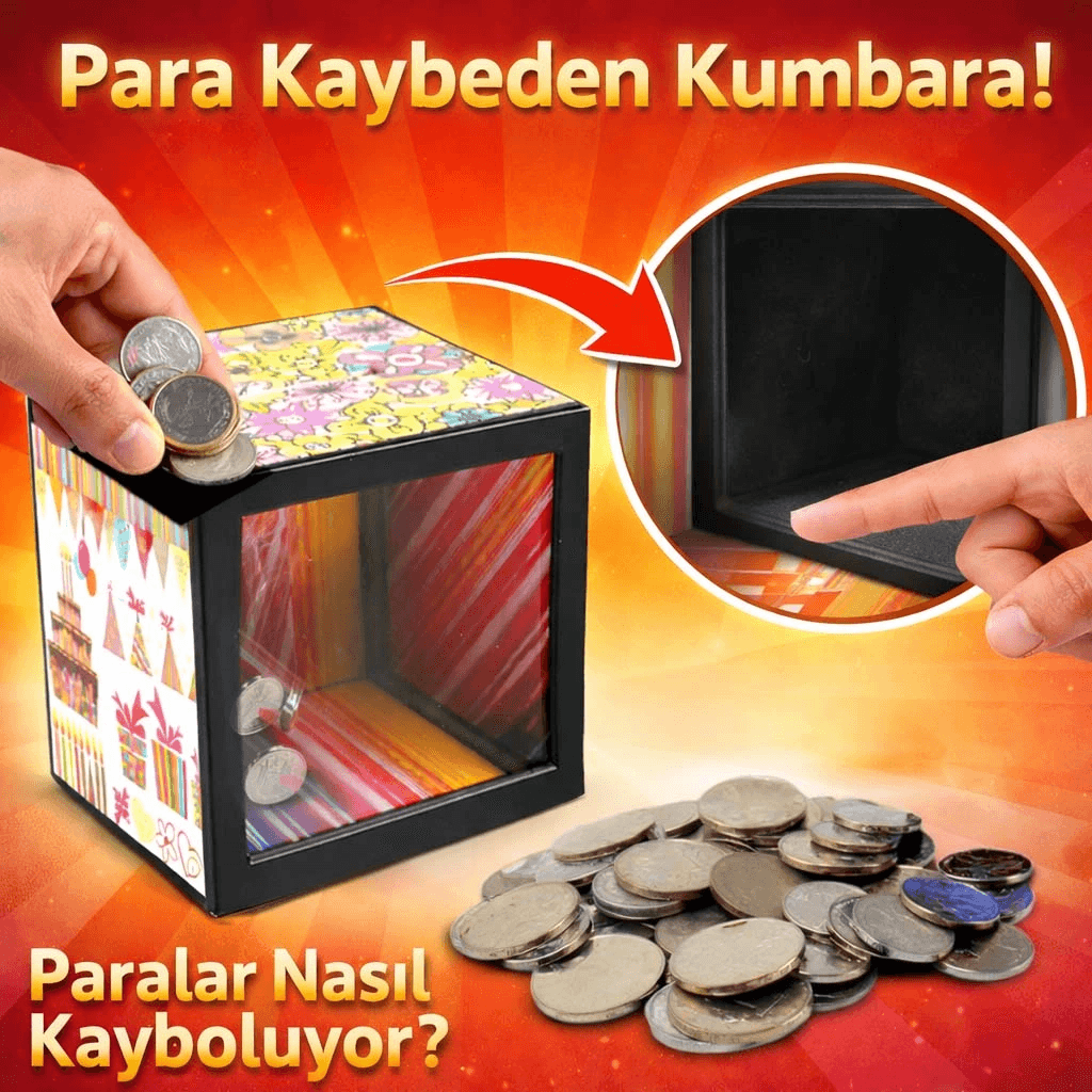Para Kaybeden Sihirli Kumbara - Şaşırtan Tasarım Kutu