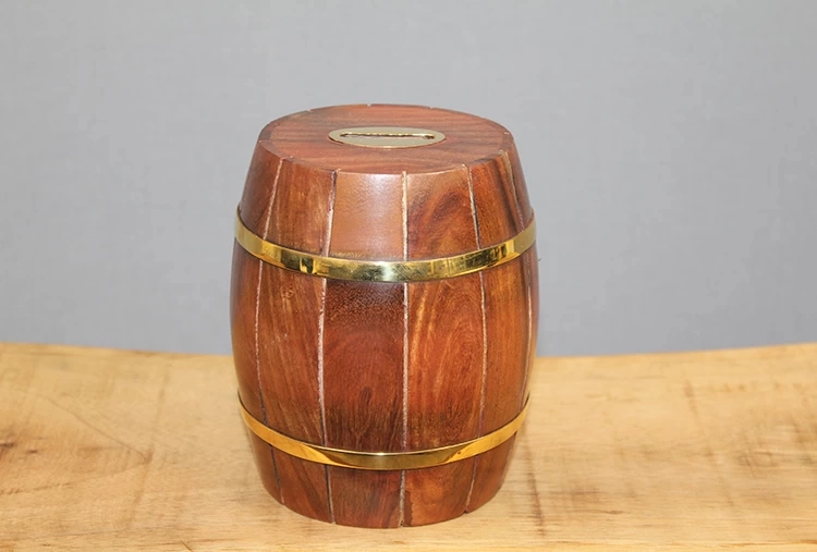 Pirinç Fıçı Kumbara Ksk3116