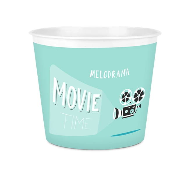 Popcorn Mısır Kovası Dekoratif